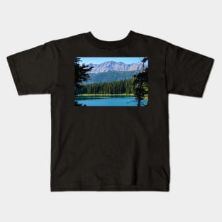 Mountain scene. Kids T-Shirt